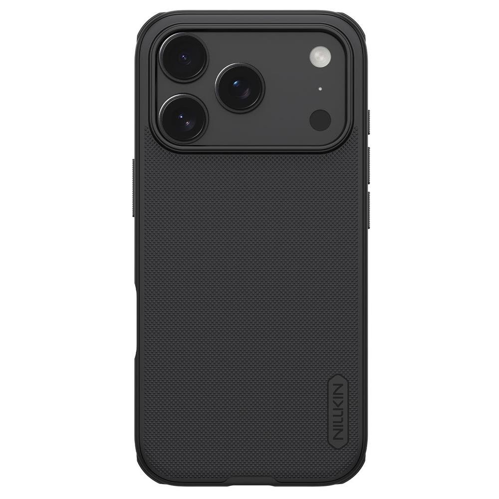 Nillkin Super Frosted Shield Pro Magnetic Case for iPhone 17 Pro - Black (Compatible with MagSafe)