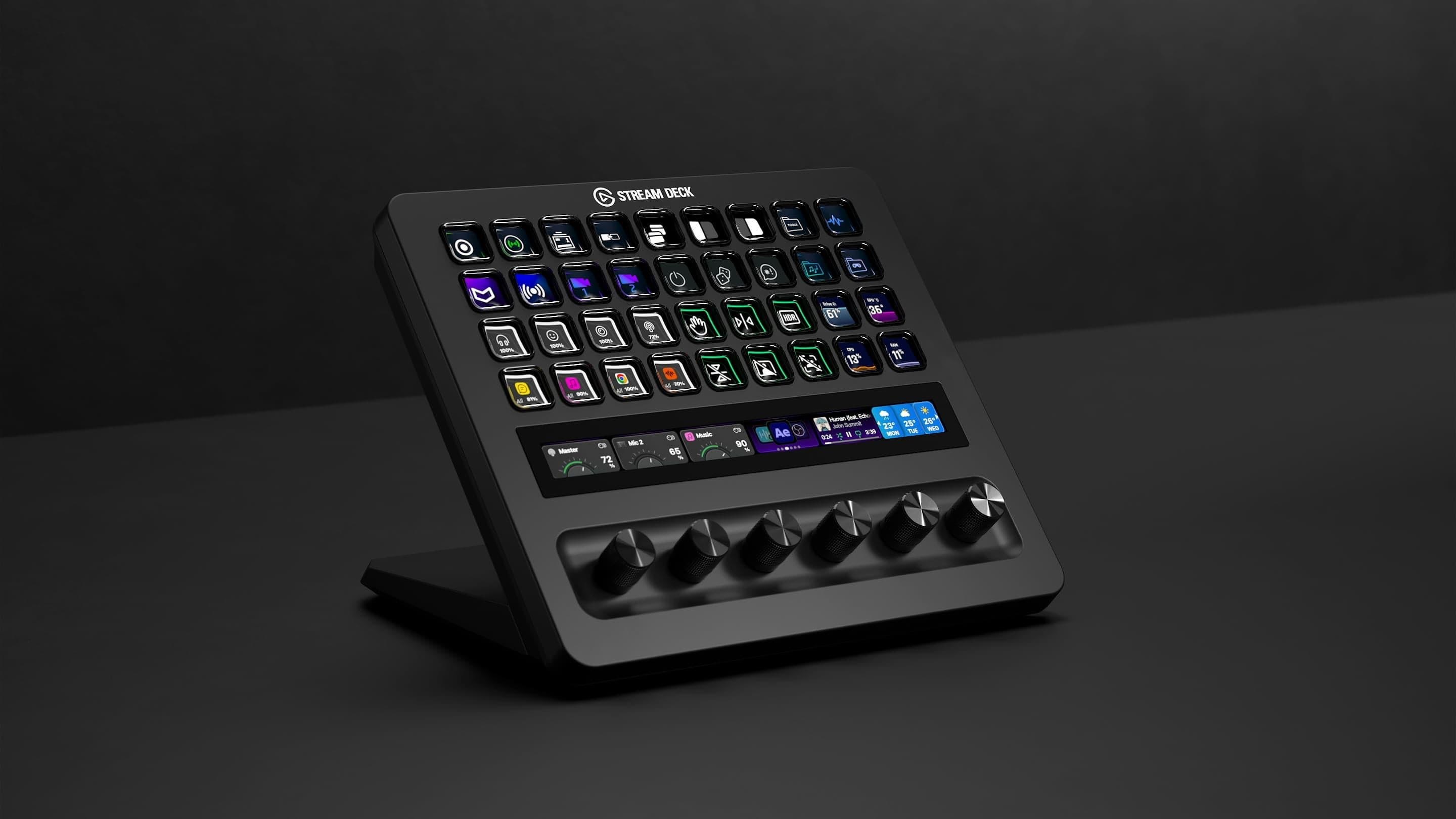 Elgato Stream Deck + XL - Sort Streamingudstyr 10GBX9901