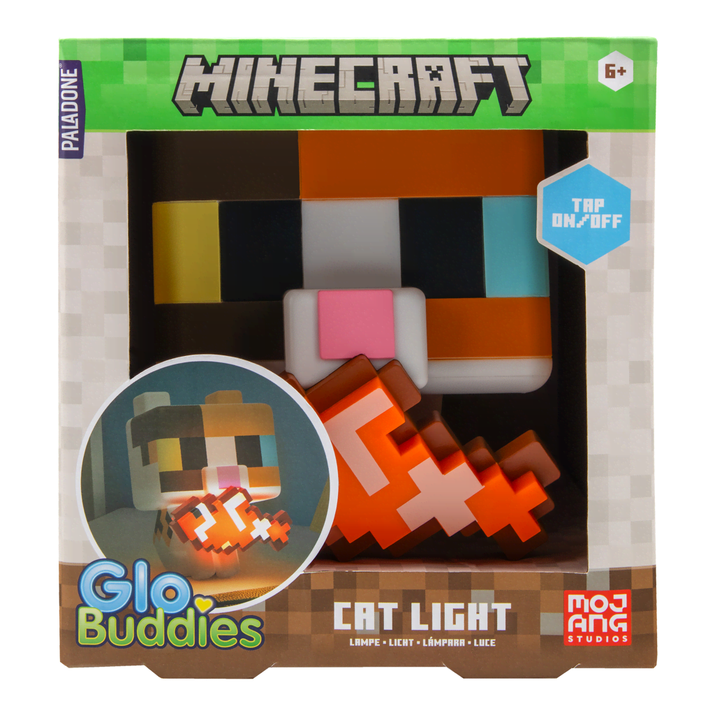 Paladone - MINECRAFT CAT GLOBUDDIES LIGHT Merchandise PP16003MCF