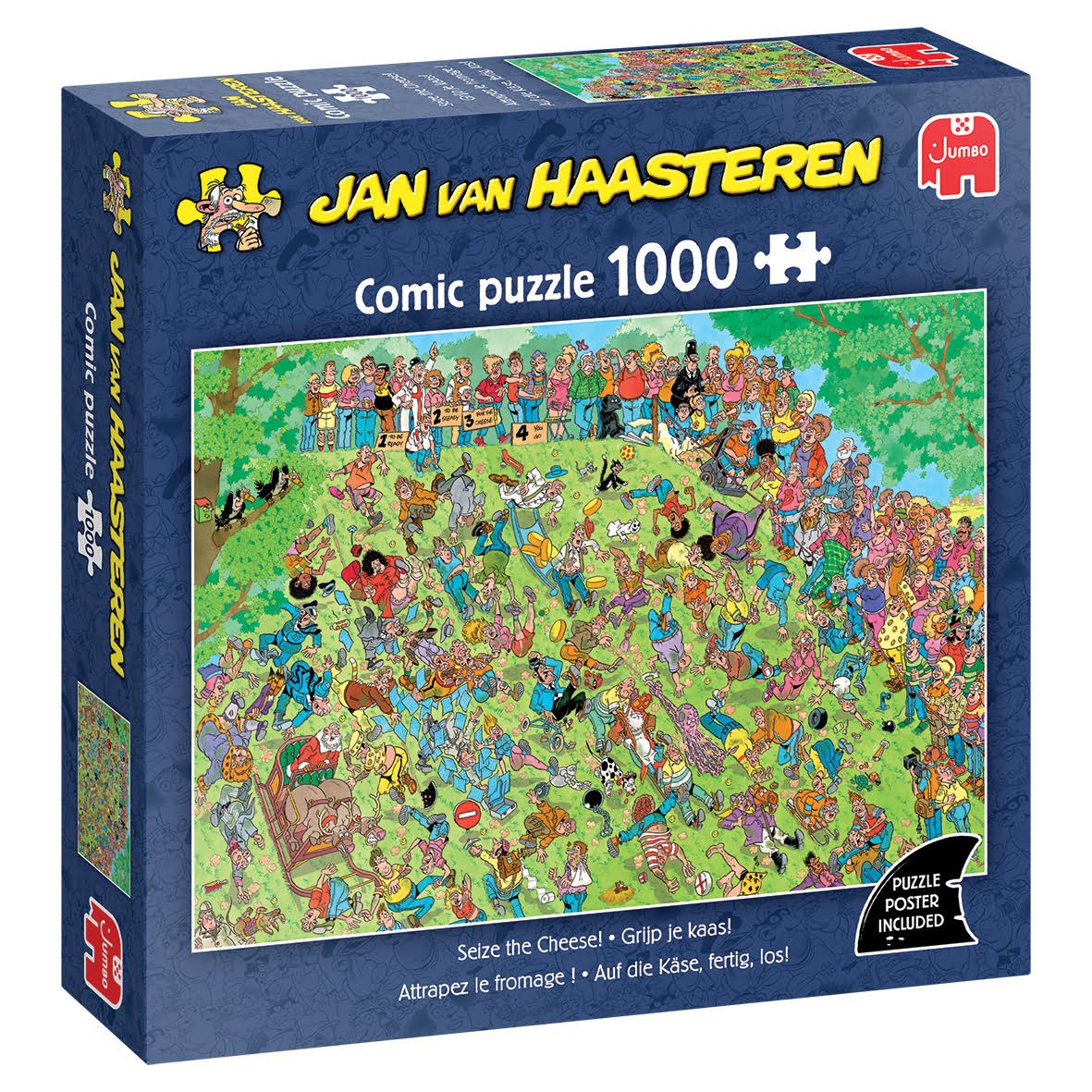 Jan van Haasteren Seize the Cheese! (1000) Puslespil 707-1110100813