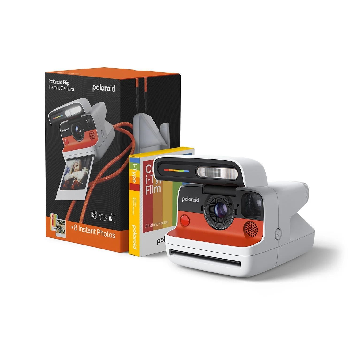 Polaroid Flip White Color Film-pakke (8 fotos) Kamera Hvid 006571
