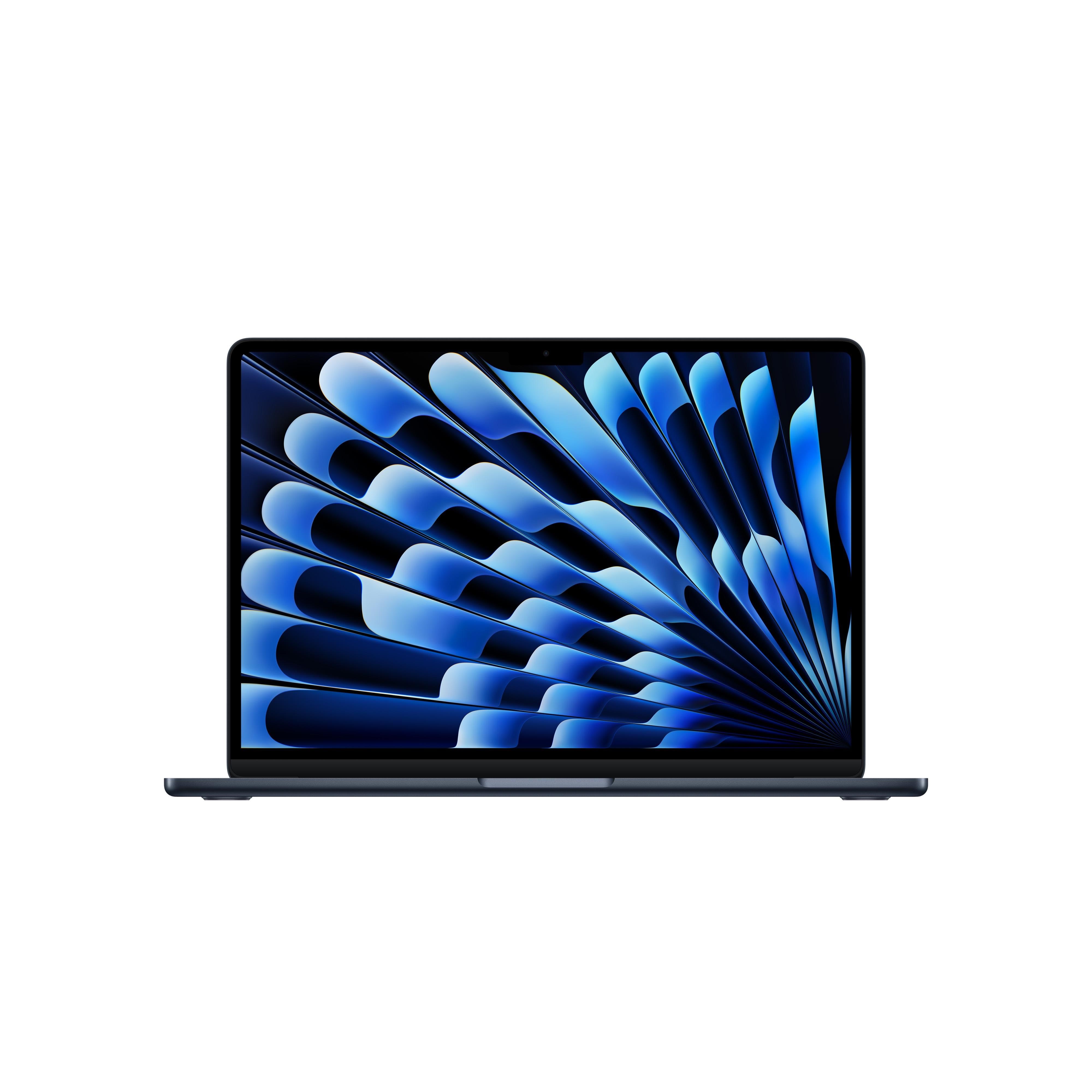 Apple MacBook Air - 13.6" | M5 | 16GB | 1TB | Midnight Bærbar Sort MDHF4DK/A