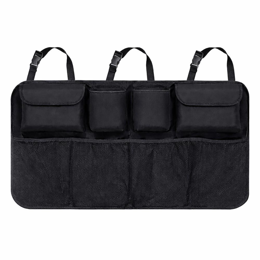 Wozinsky Large Car Organizer for Back Seat Backrest and Trunk - Black Biltilbehoer 5907769385162