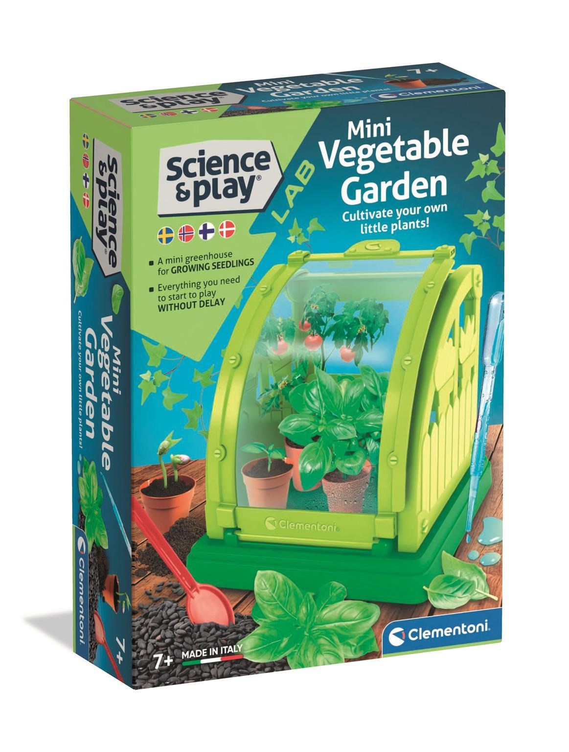Clementoni Mini Greenhouse Lærerigt Legetøj 78852
