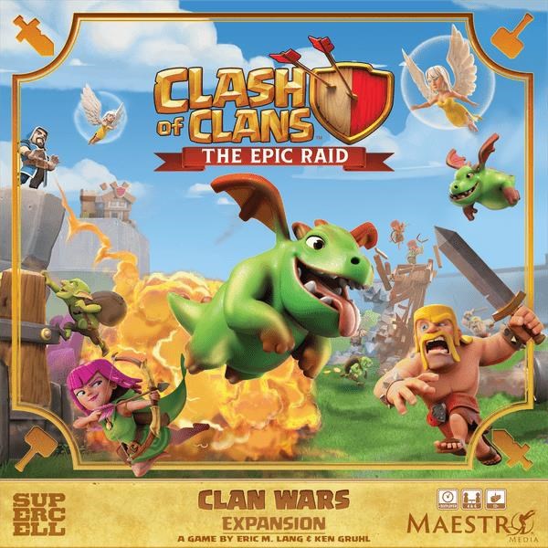 Clash of Clans The Epic Raid Clan Wars exp. (ENG)