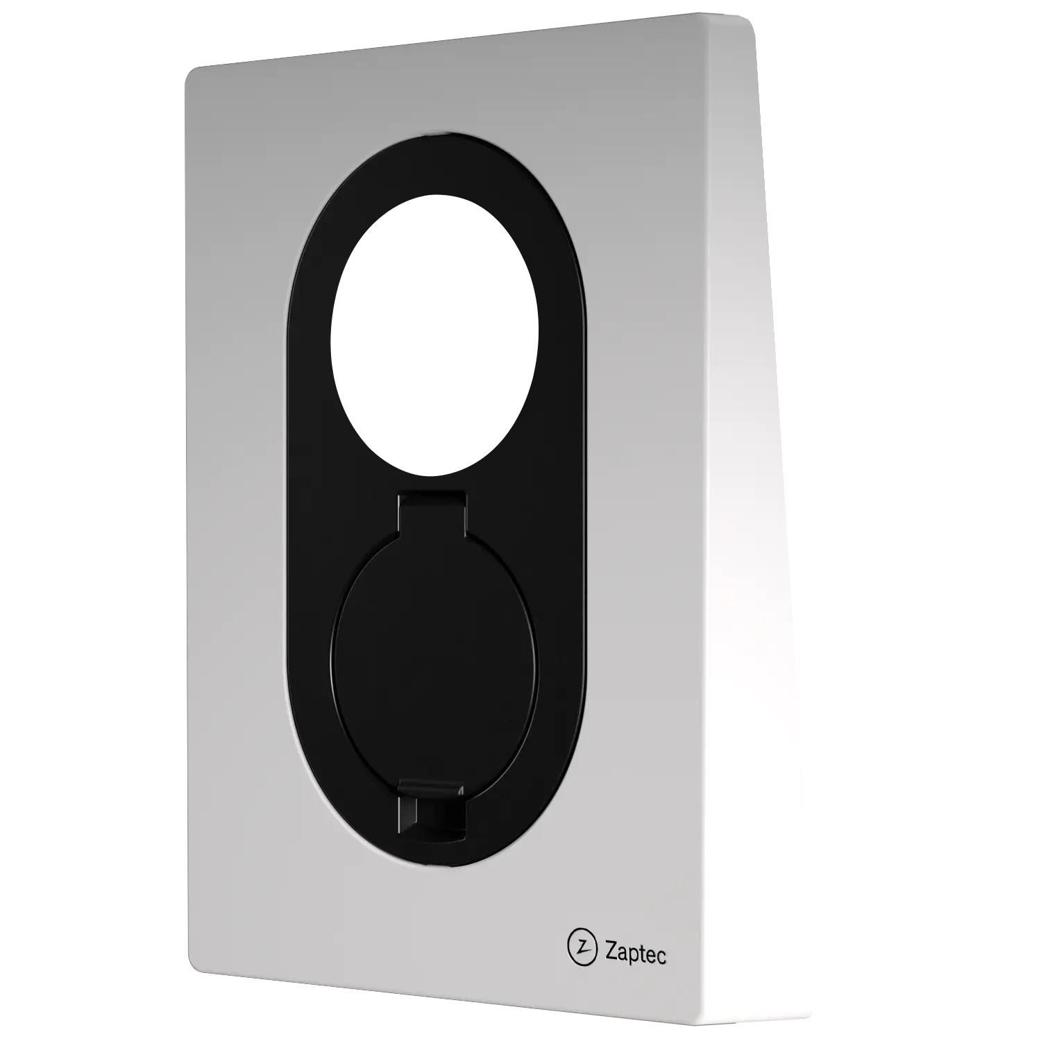 Zaptec GO Front Cover, Cloud white Ladeboks 70111
