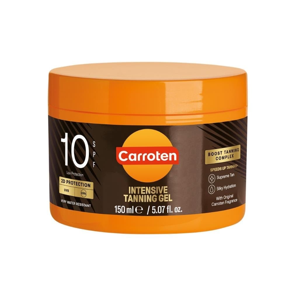 Carroten Intensive Tanning Gel SPF 10 - 150 ml Kropspleje 8571060619