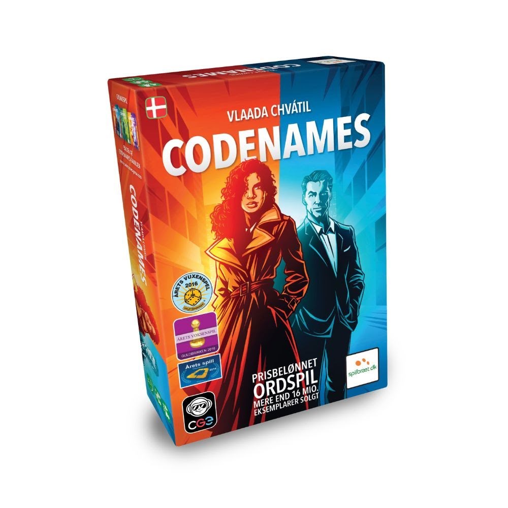 Lautapelit Codenames (DA) Brætspil LPFI863