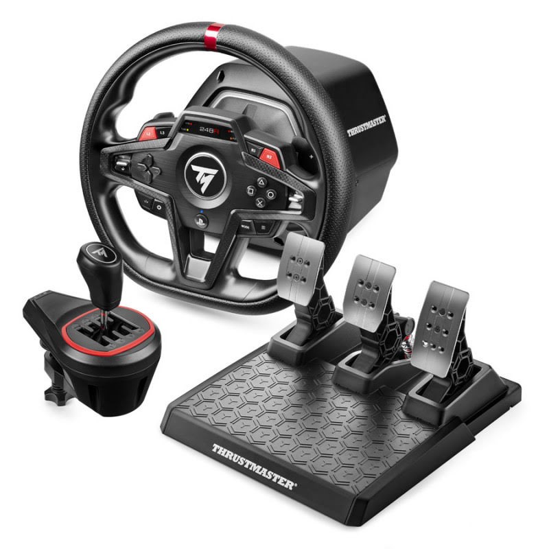 Thrustmaster T248R SHIFTER PACK - PS5 - Wired Steering wheel & Pedal set - PC Spil Tilbehør 4160924