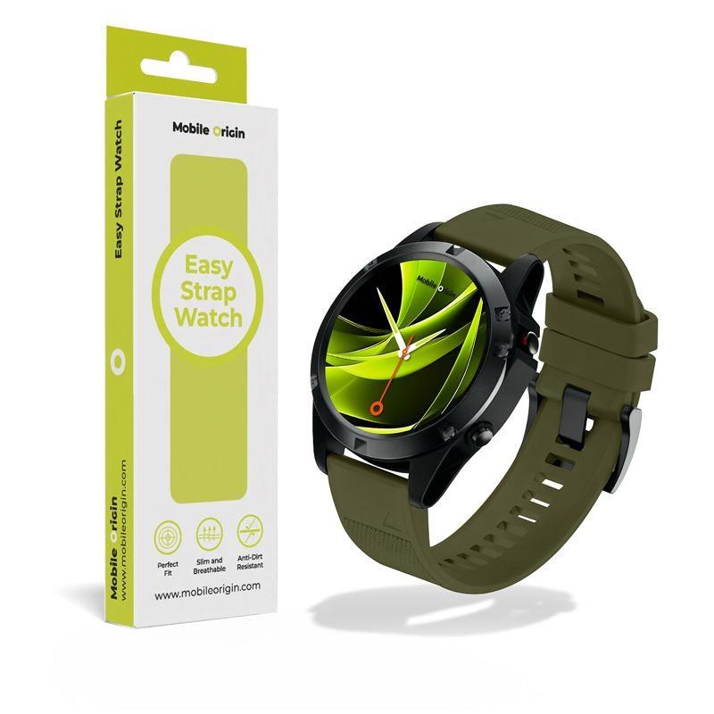 Mobile Origin Easy Strap Watch 20mm Dark Green Smartwatch Tilbehør MO-ES20-DGRN