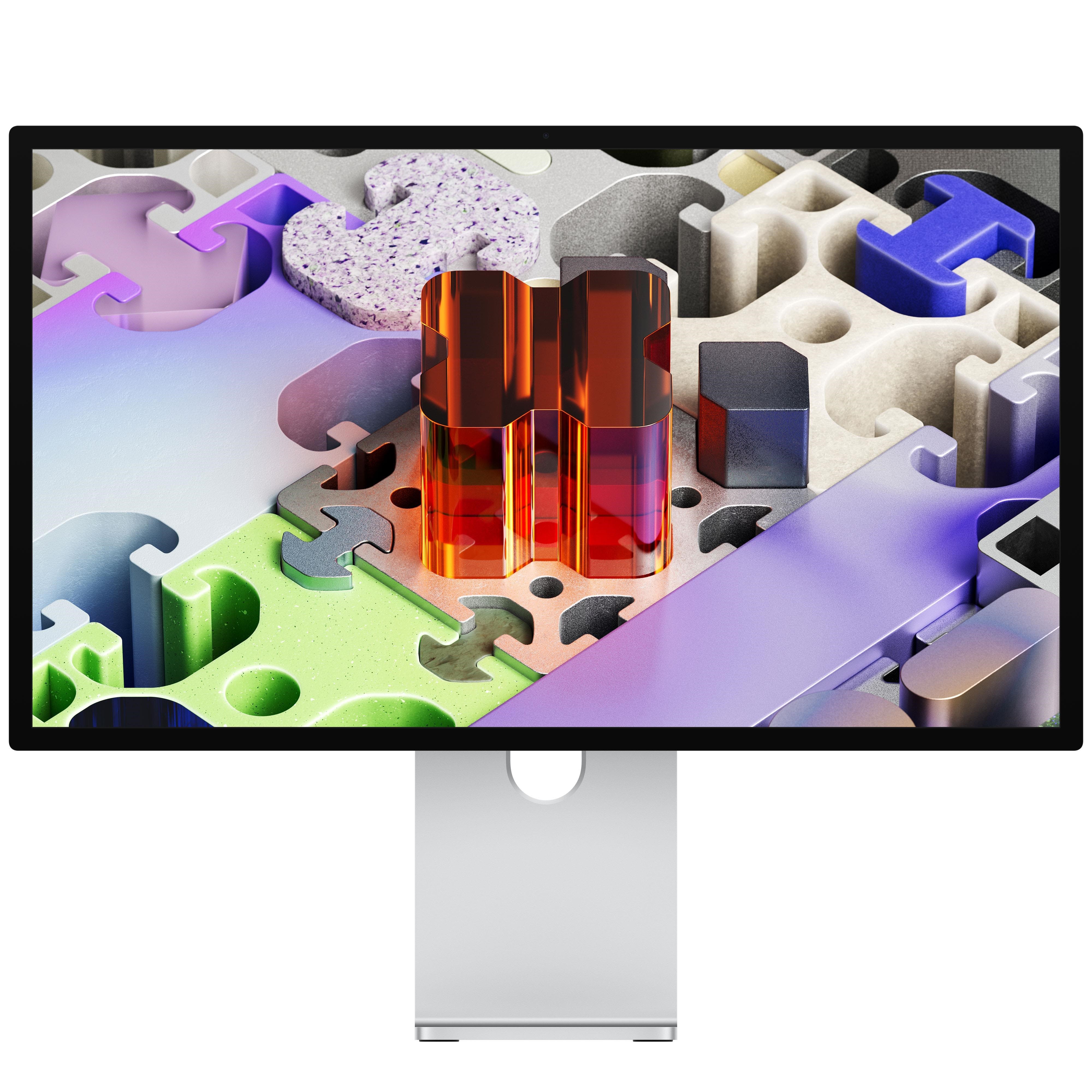 27" Apple Studio Display XDR - 5120x2880 (5K) - 120Hz - Mini-LED - 140W USB-C - MONITOR STAND Computerskærm Silver MFEL4FD/A