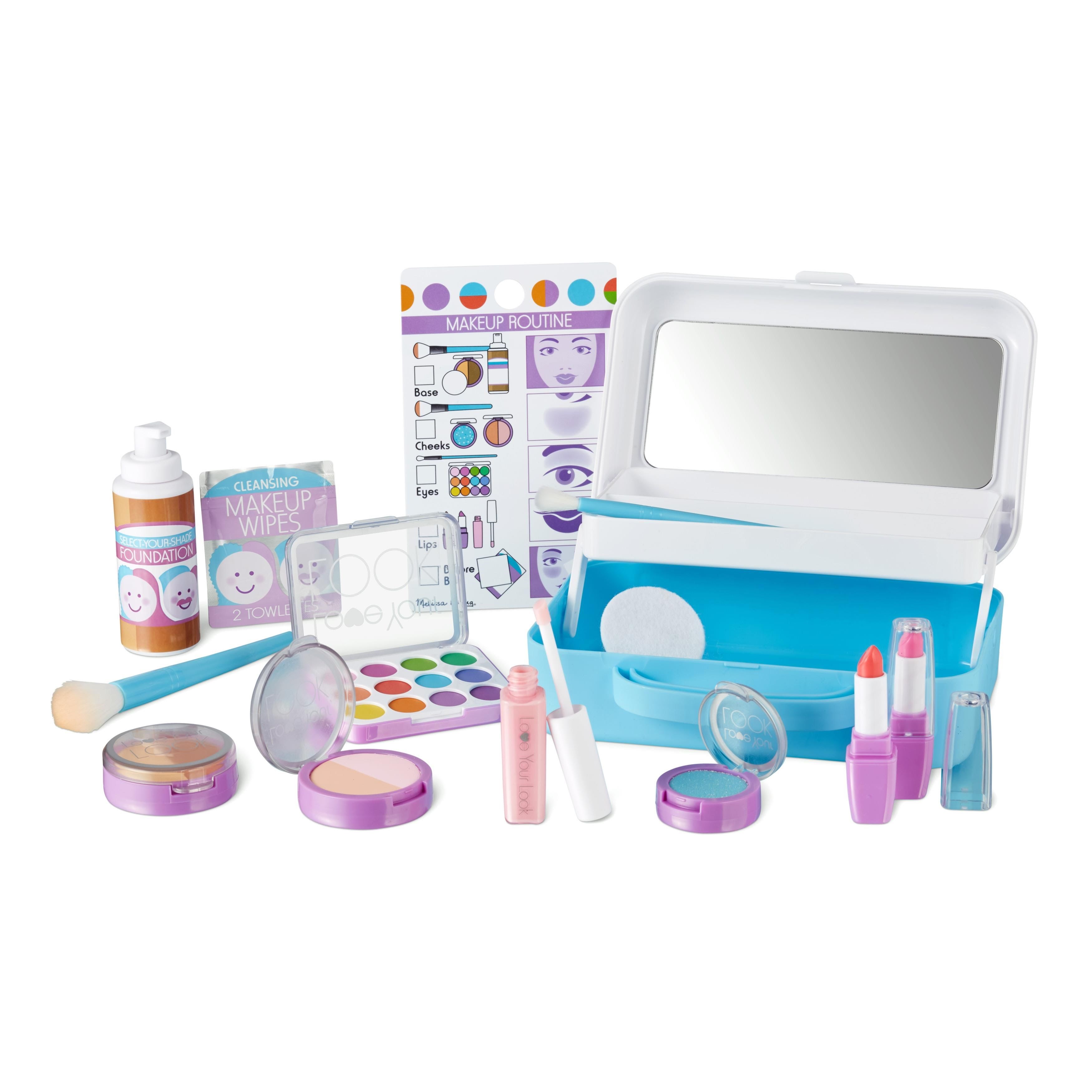 Melissa & Doug Pretend Play Love Your Look Makeup Kit Play Set Legetøj 6075138