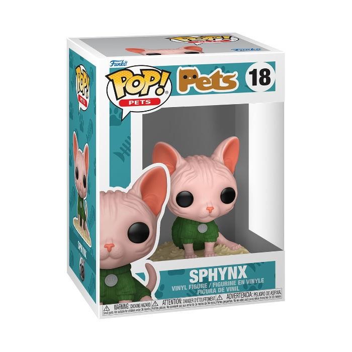 Funko! - Funko POP Vinyl Pets S3 Sphinx Cat Merchandise 88329