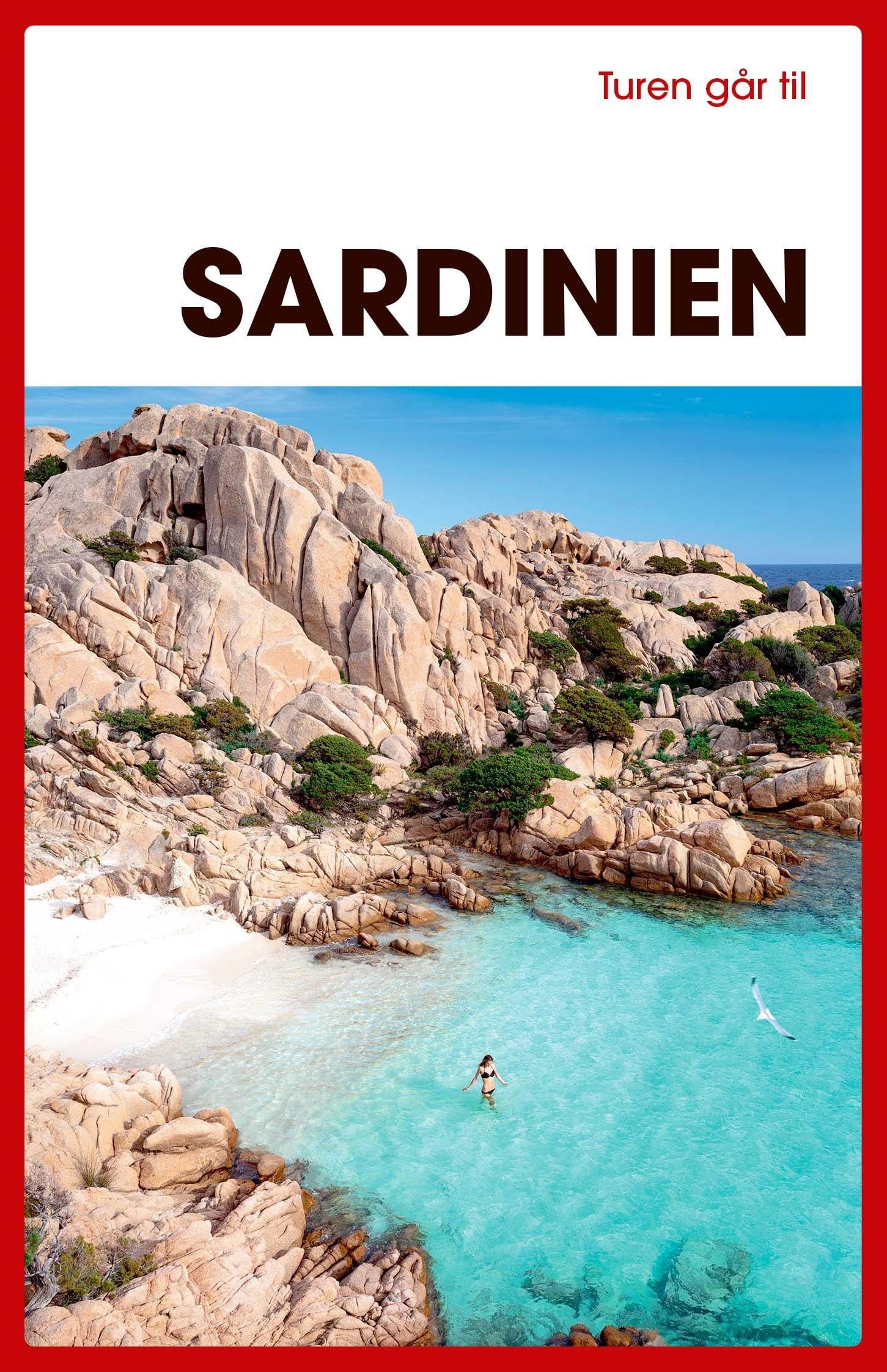 Turen går til Sardinien - Rejsebog - Hæftet Rejsebog 9788740029000