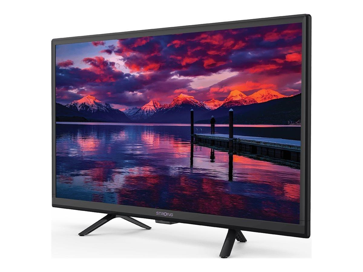Strong 24" Fladskærms TV LED 720p SRT 24HE4023 - 24" Camping TV Fjernsyn Sort A15126