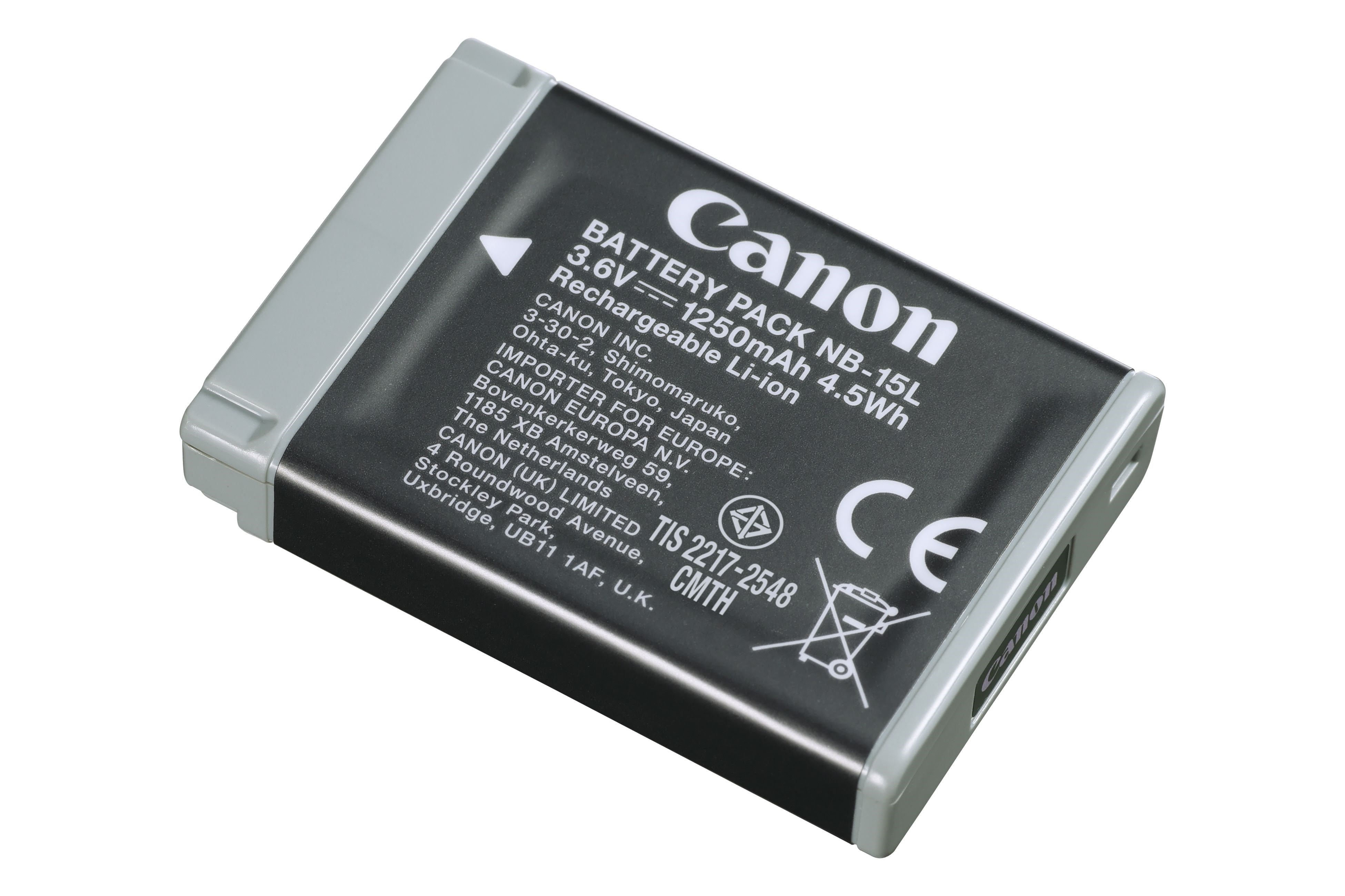 Canon NB-15L Battery Pack Batteri 7445C001