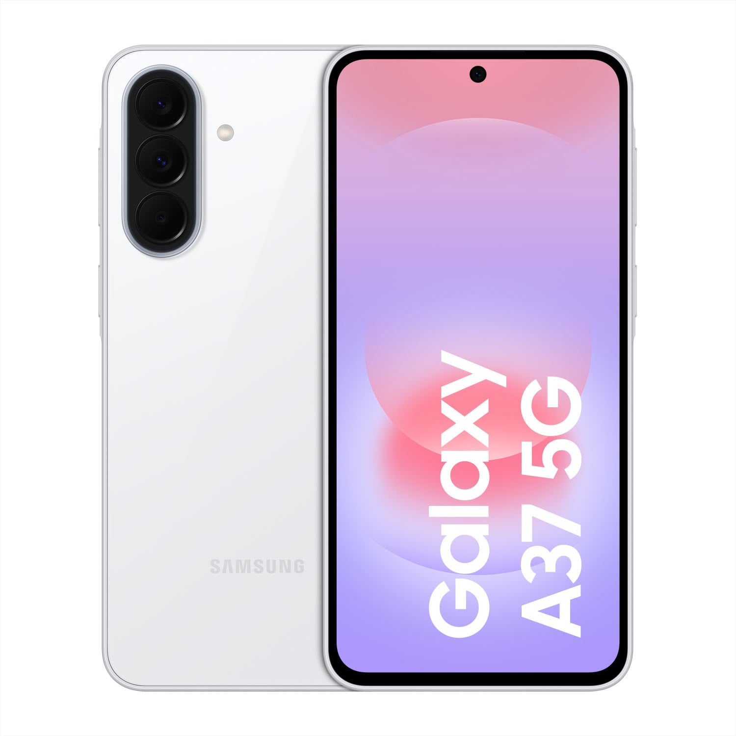 Samsung Galaxy A37 5G 128GB/6GB - Awesome White Mobiltelefon Hvid SM-A376BZWBEUB