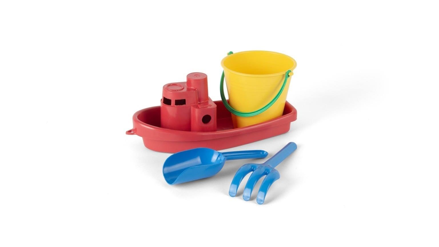 Dantoy Recycled Boat Set - Red Udendørsleg 1432