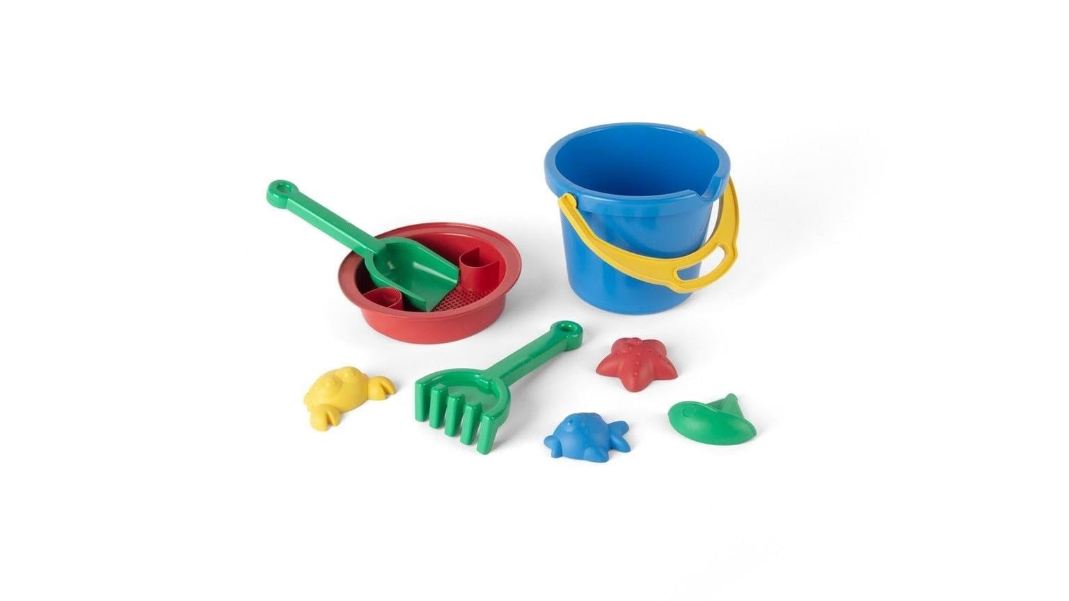 Dantoy Recycled Bucket Set - Blue Udendørsleg 1433