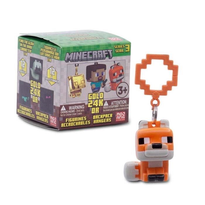 Licensed Collectibles Minecraft Clip On HNGR 8CM - assorted Figur JTMIN-35223
