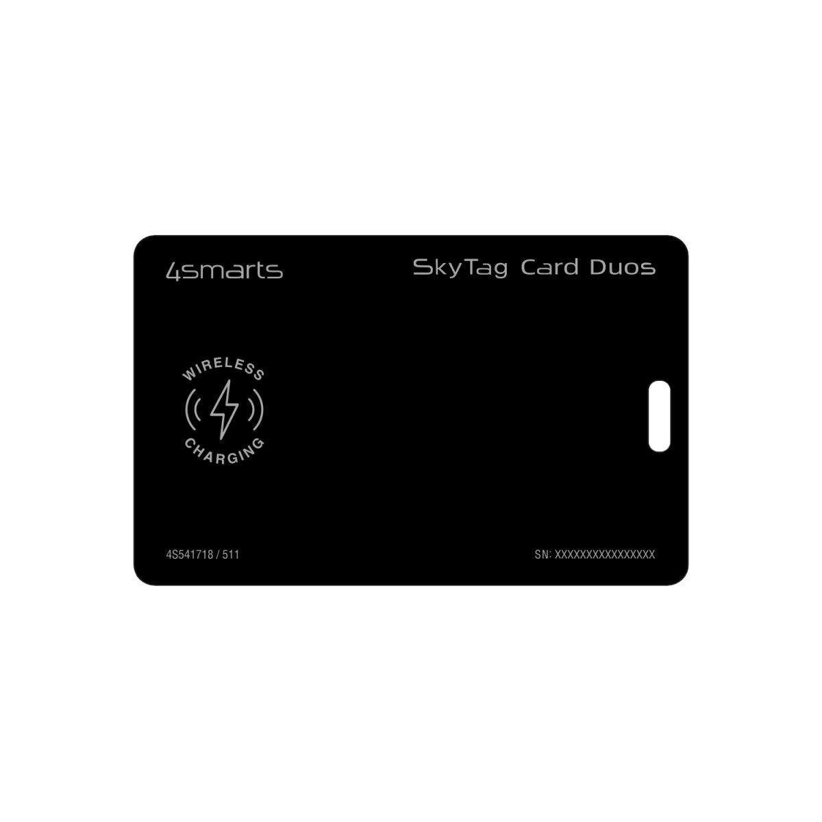 4smarts Location Finder SkyTag Card Duos ReCharge black Mobil Tilbehør 541718