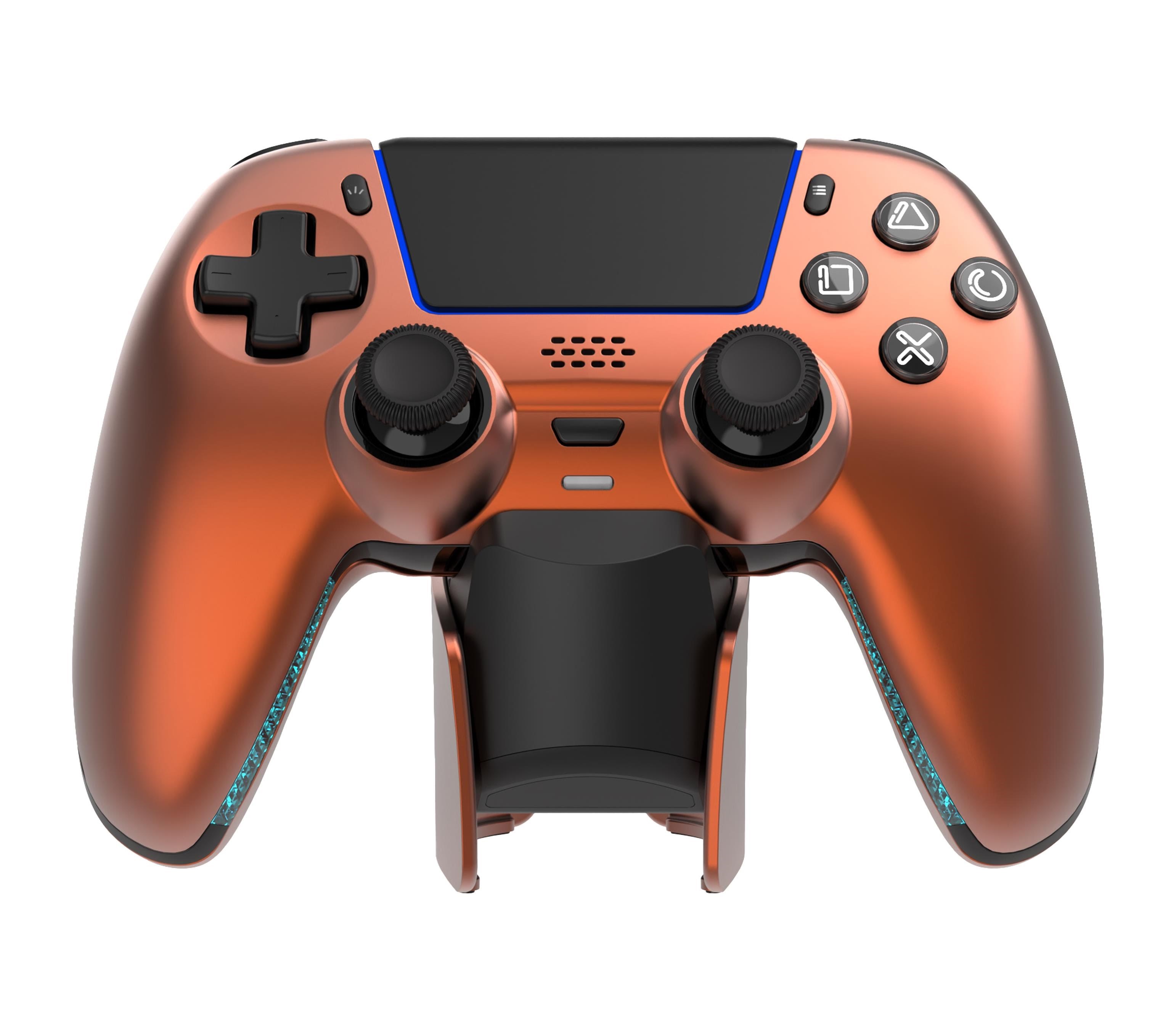 Deltaco GAMING Metallic Spray-Painted PS5 Wireless Controller with Charging Dock - Wired Controller - Android