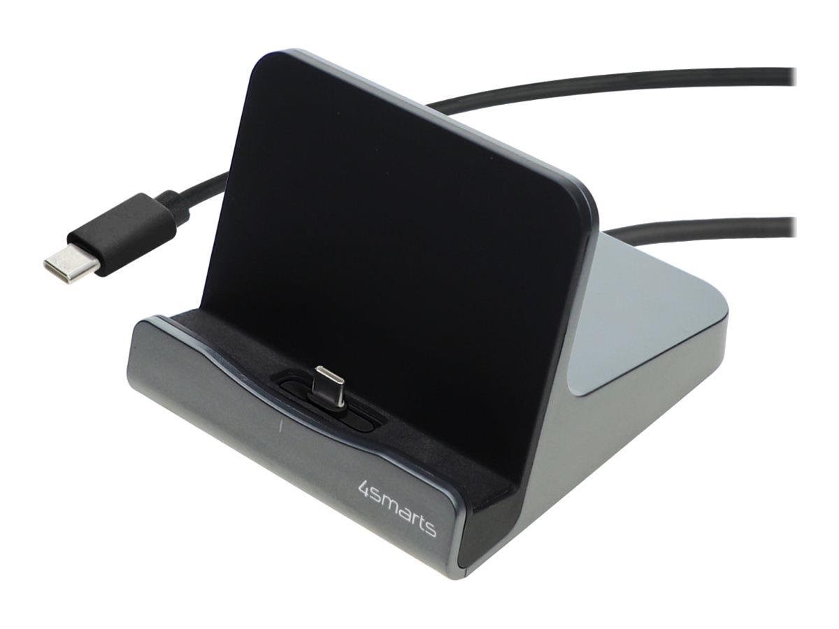 4smarts Charging Station VoltDock Tablet USB-C 60W gunmetal Tablet Oplader 462261