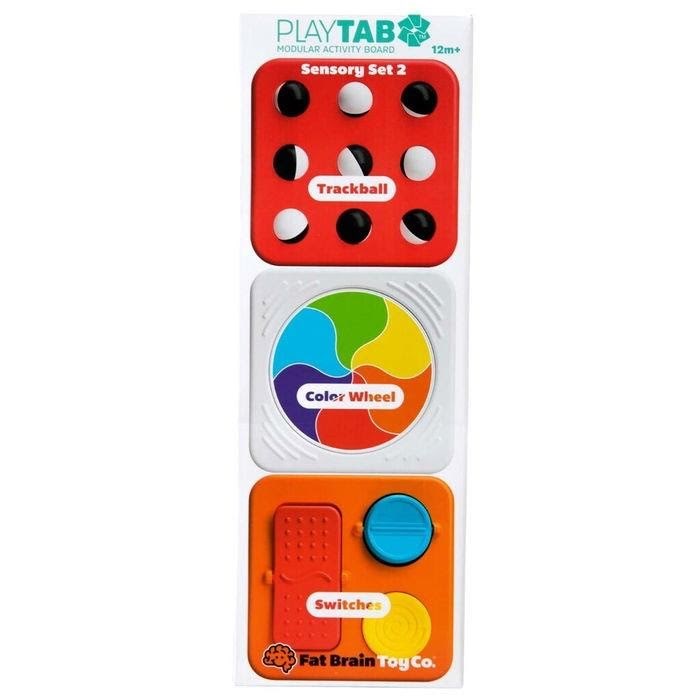 Fat Brain Play Tab Sensory Set 2 Babylegetøj F4884DT2