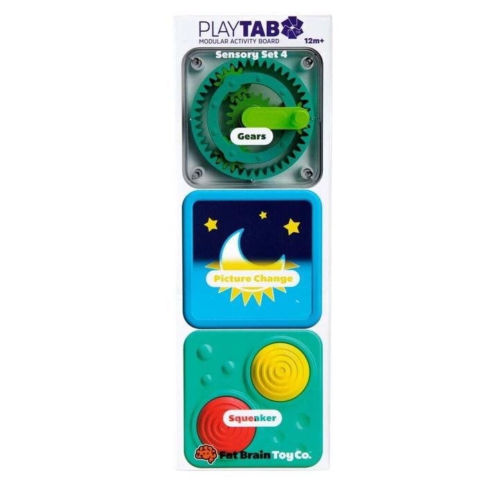 Fat Brain Play Tab Sensory Set 4 Babylegetøj F4886DT2