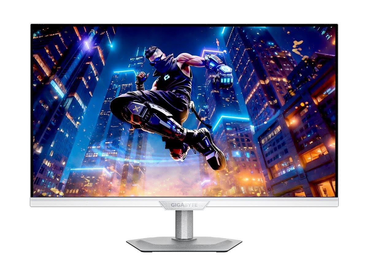 27" GIGABYTE M27UP - 3840x2160 (4K) - 160Hz - IPS - 18W USB-C Computerskærm White M27UP ICE EK