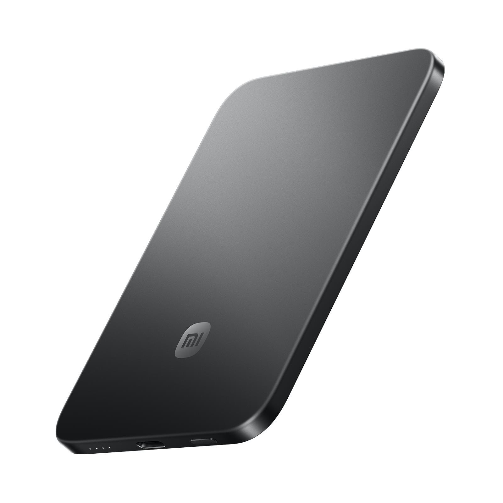 Xiaomi UltraThin Magnetic 15W - Black - 5000 mAh Powerbank Sort BHR0913GL