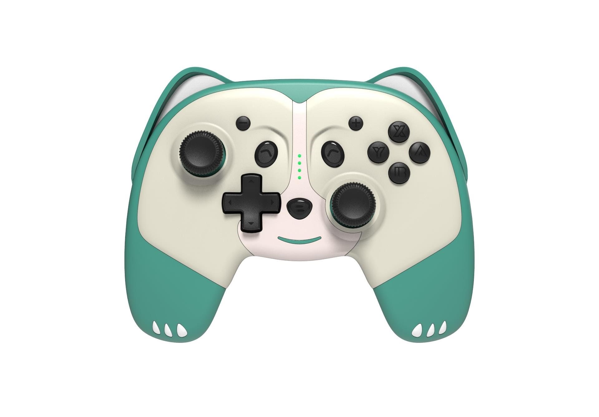 Freaks And Geeks Pandy Wireless Controller for children with paddles - green - Wireless Controller - Nintendo Switch