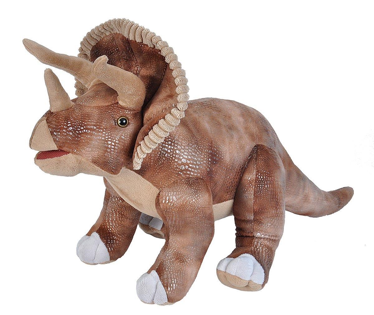 Wild Republic Plush Toy Dinosaurs 63 cm Triceratops Bamser 22235
