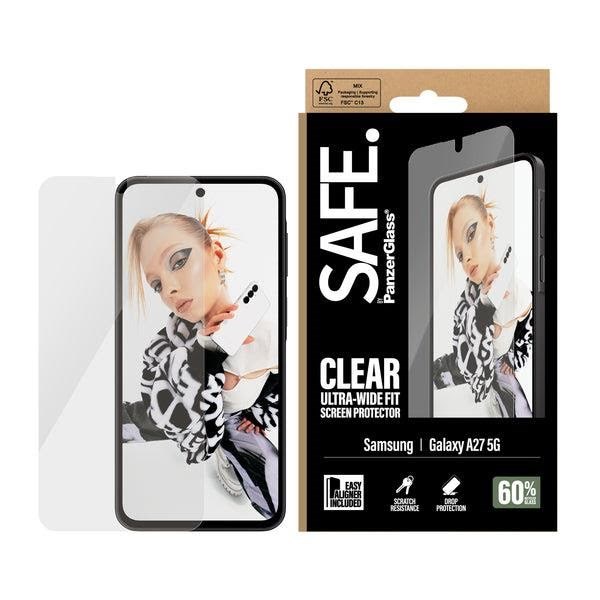SAFE by PanzerGlass Screen Protector Samsung Galaxy A27 | Ultra-Wide Fit w. EasyAligner