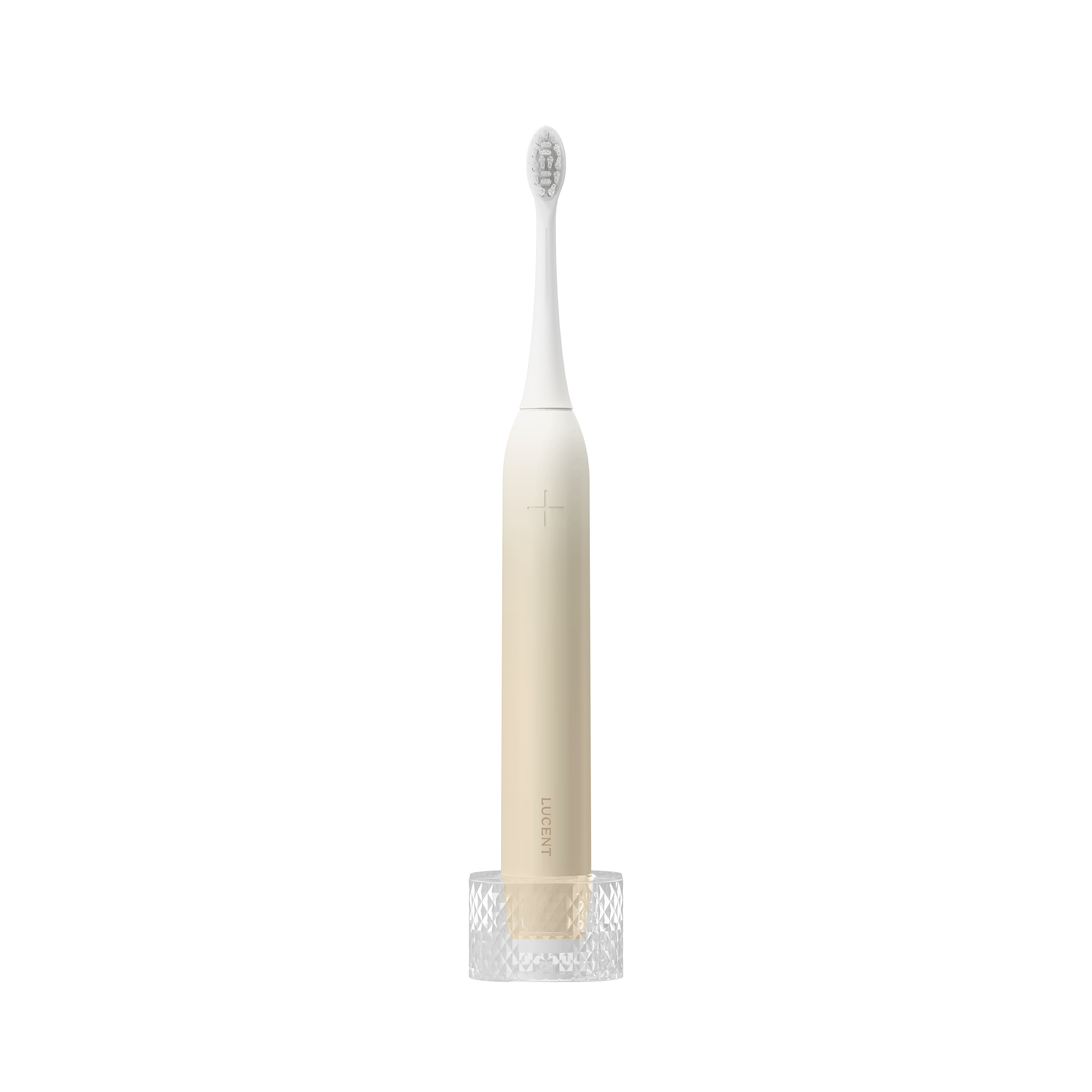 Be Lucent Eltandbørste Prism Vanilla Cream El Tandbørste Hvid 10413