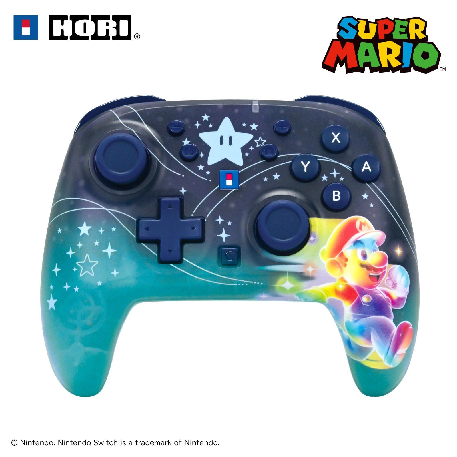 HORI PAD Turbo (Universe Mario) - Blue - Wireless Controller - Nintendo Switch 2