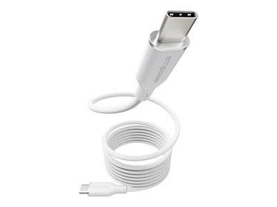 empower by PanzerGlass Magnetic 240W USB-C to USB-C Cable | USB 2.0 | 1.5M | Silver White Usb Kabel Hvid EM84572
