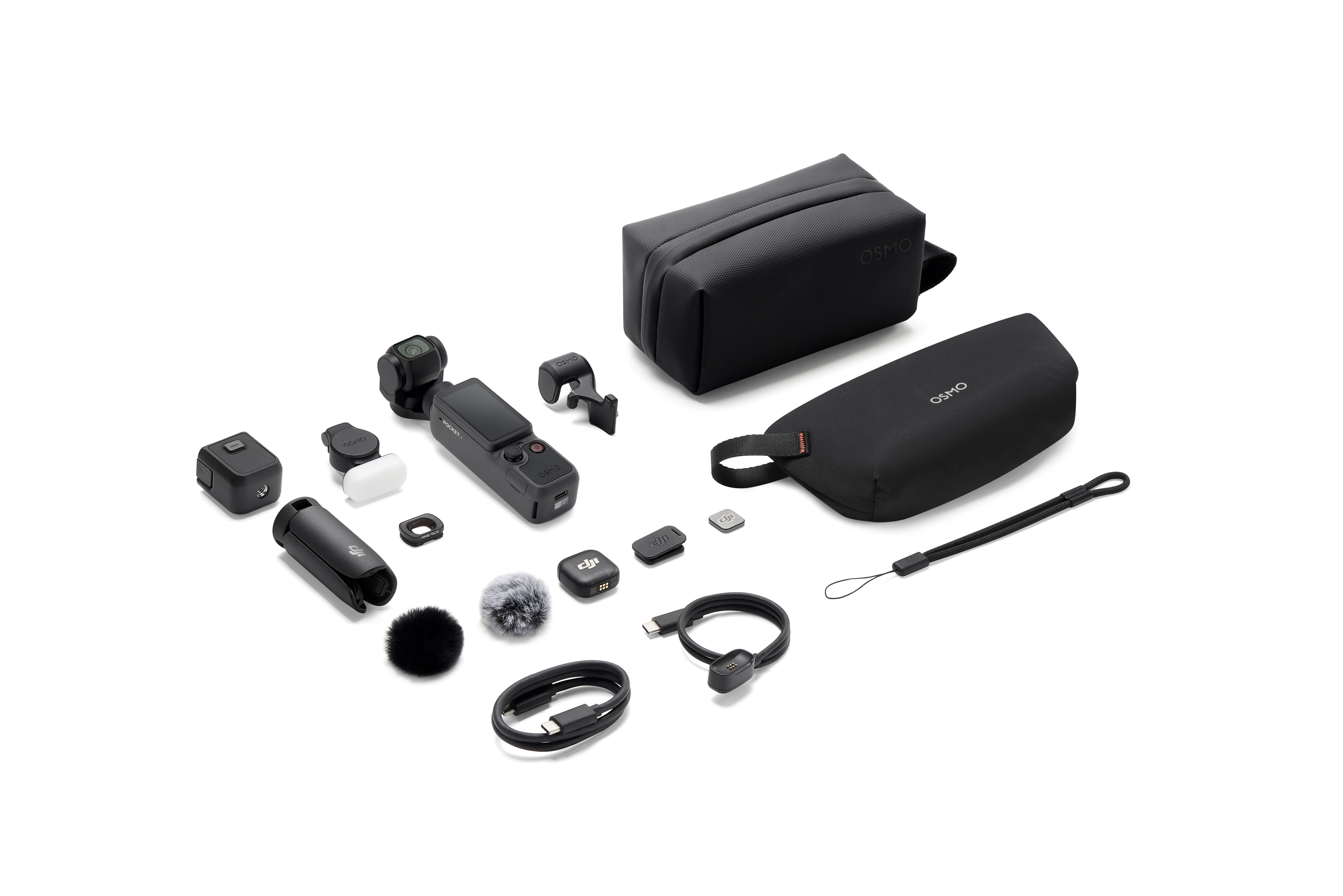 DJI Osmo Pocket 4 Creator Combo Action Kamera Sort CP.OS.00000544.01
