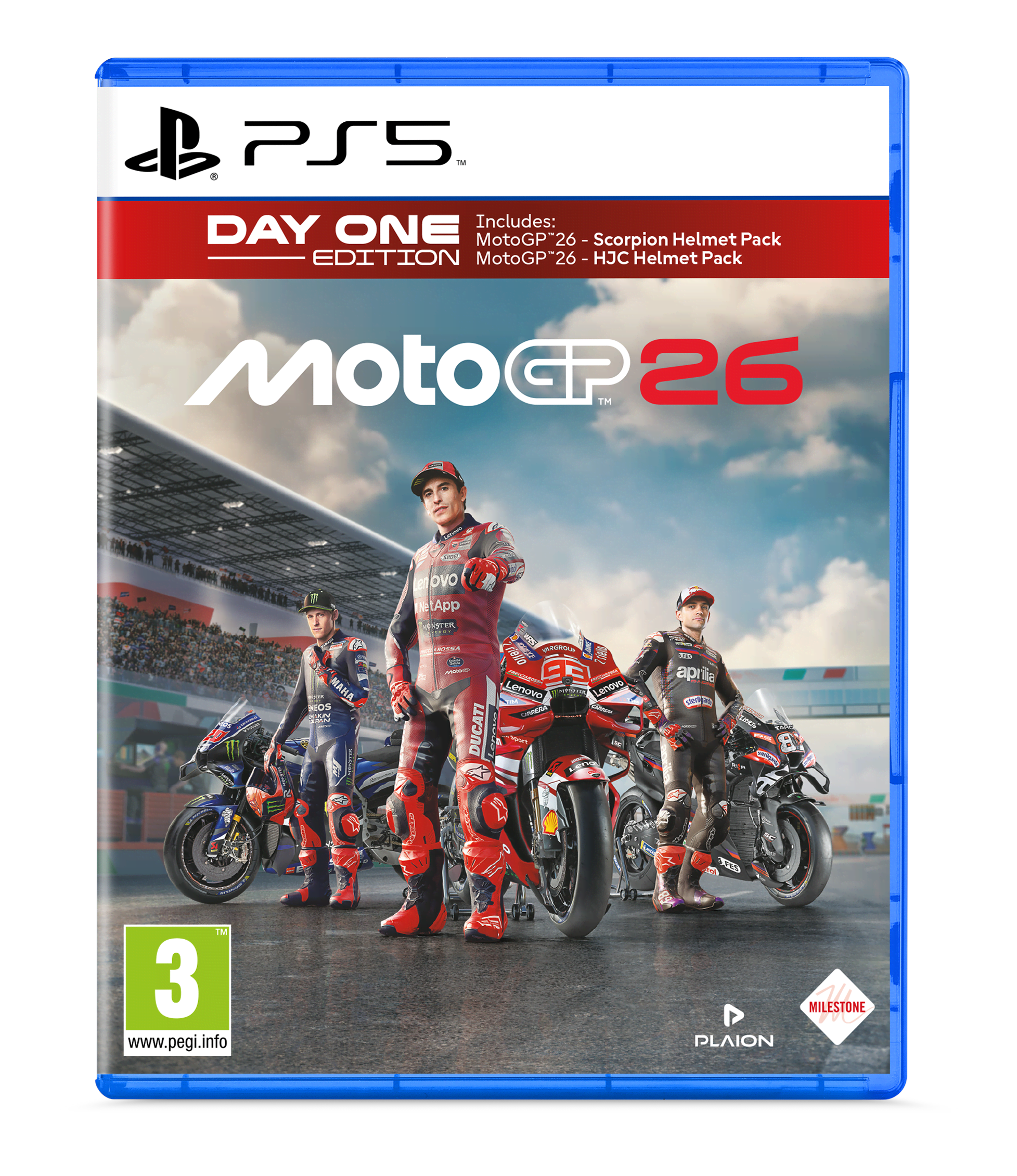 MotoGP 26 (Day One Edition) - Sony PlayStation 5 - Racing Spil 4020628540197