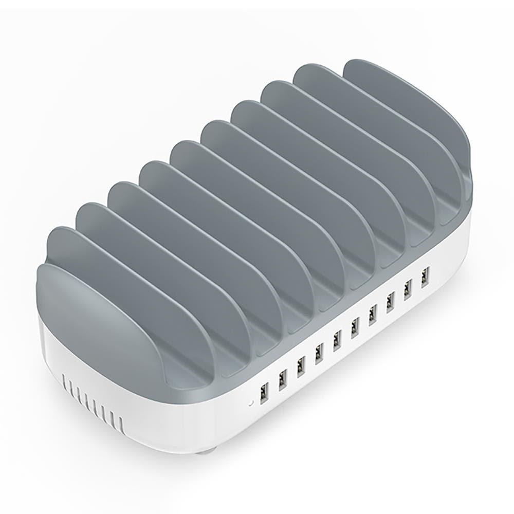 ORICO DUK-10P-V1 Smart Charging Station 10 x USB-A - White Mobil Oplader DUK-10P-V1-EU-WH-BP