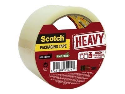 3M Scotch Heavy packaging tape - 50 mm x 50 m - transparent Tape 7100094738
