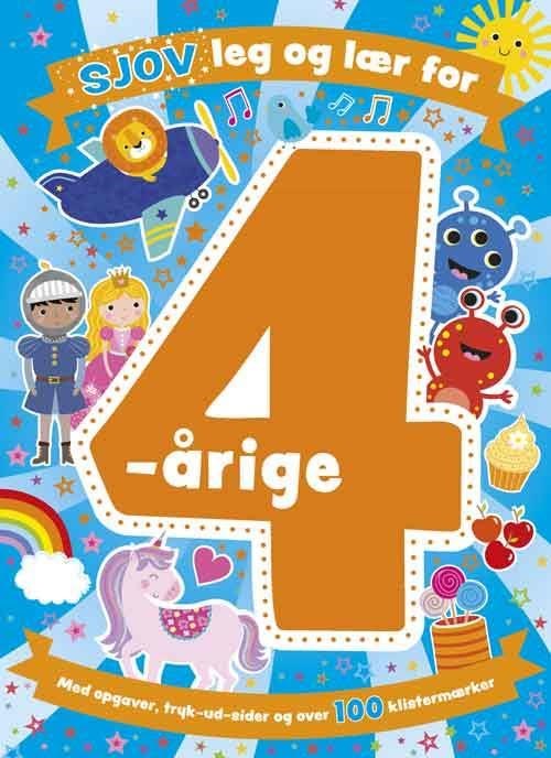 Sjov leg og lær for 4-årige - Hobby - paperback Hobby 9788776261610