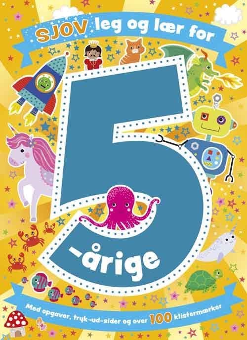 Sjov leg og lær for 5-årige - Hobby - paperback Hobby 9788776261627