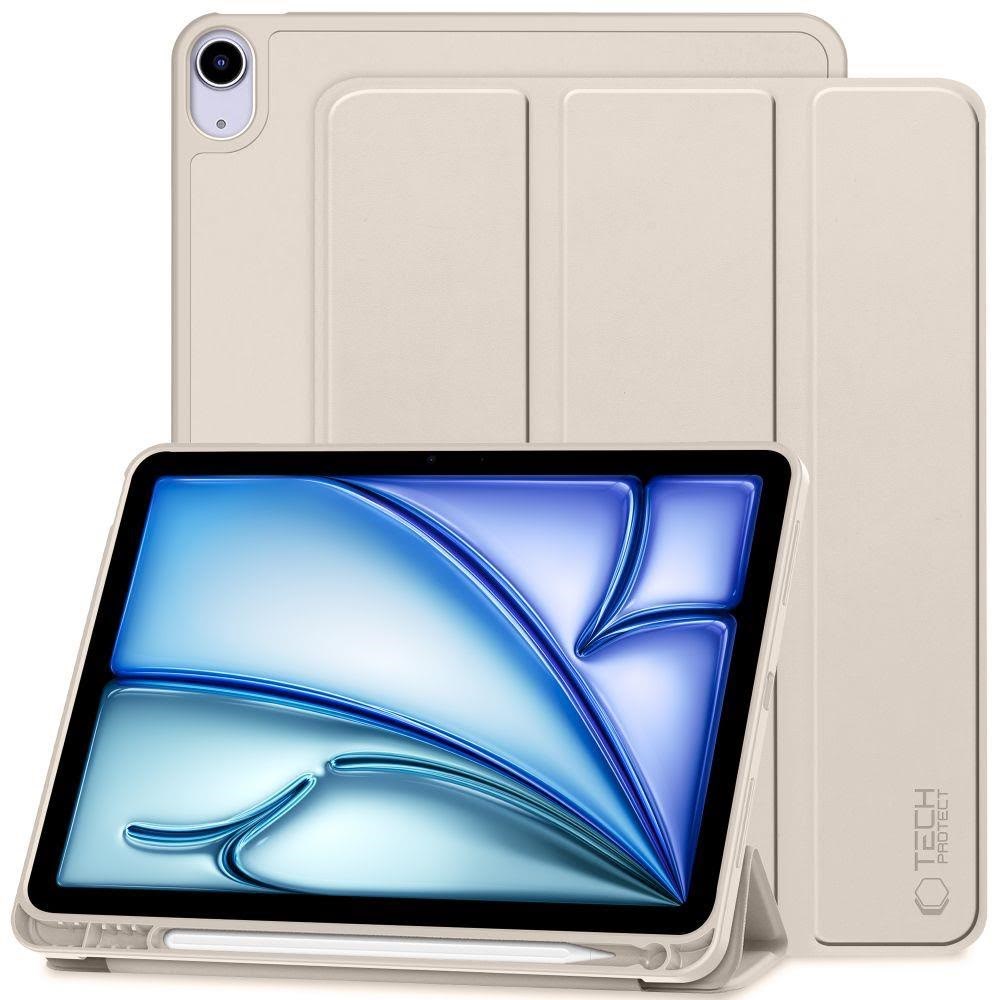 Tech-Protect SC Pen Case for Apple iPad Air 10.9" 4 / 5 Gen (2020-2022) / 11" 6 Gen (2024) - Beige