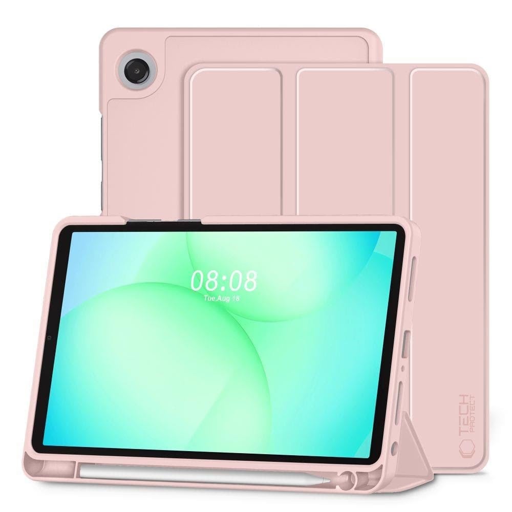 Tech-Protect SmartCase Pen for Samsung Galaxy Tab A9+ / A11+ Plus 11.0 X210 / X215 / X216 / X230 / X235 / X236 - Pink