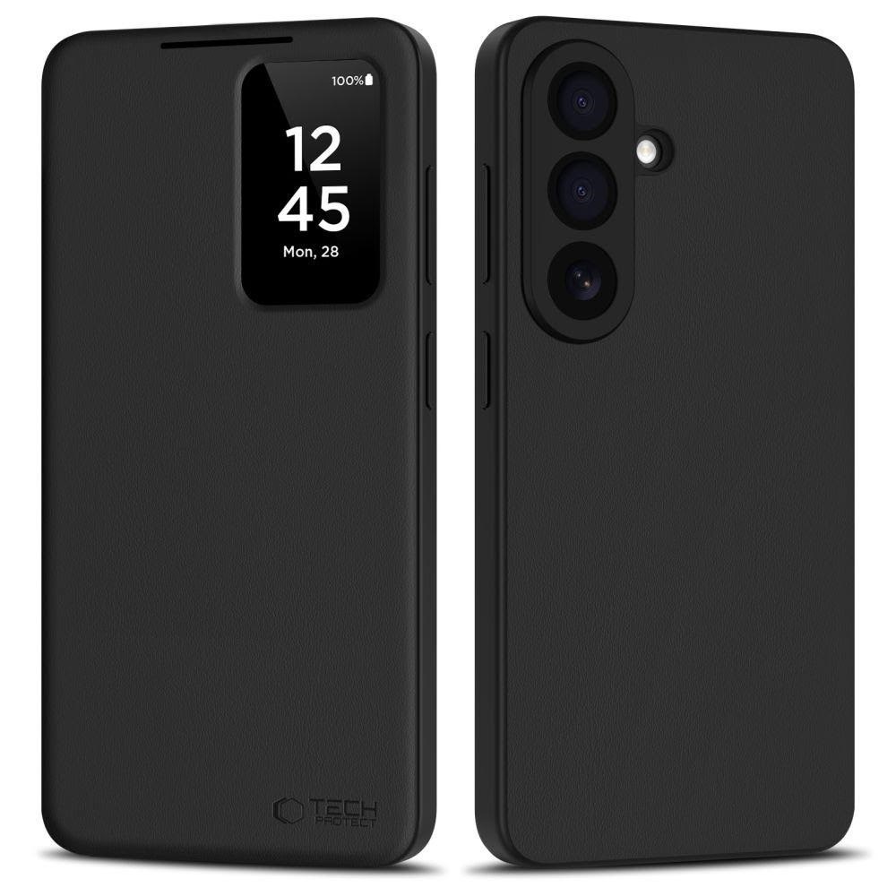 Tech-Protect Smart Wallet Case for Samsung Galaxy S26 - Black Mobilcover 5906302390427
