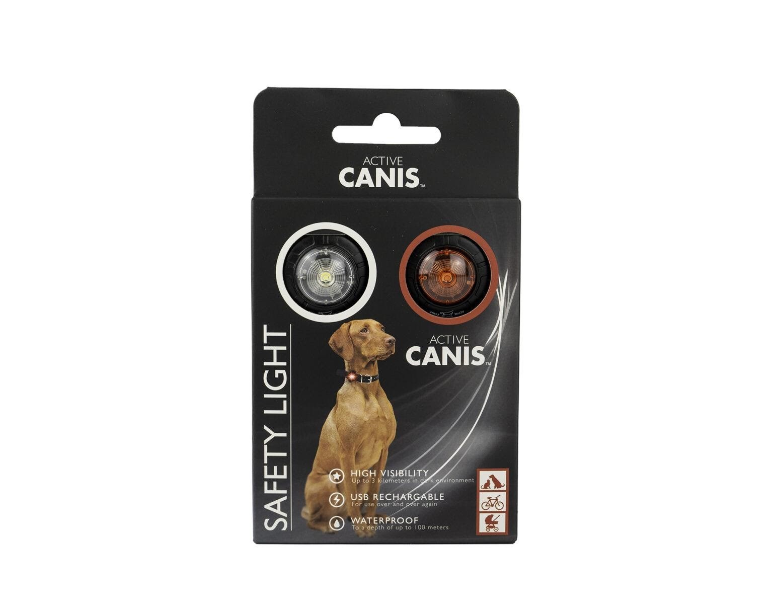 Active Canis AC sikkerhedslys 2-pak Hundeudstyr 48086