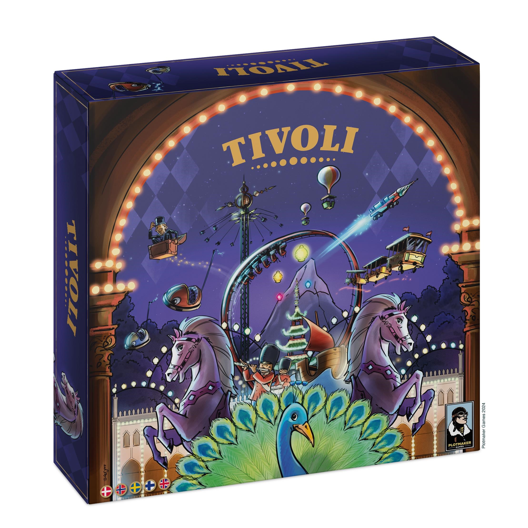 PLOTMAKERS Tivoli (Nordic + ENG) Brætspil PMG0201