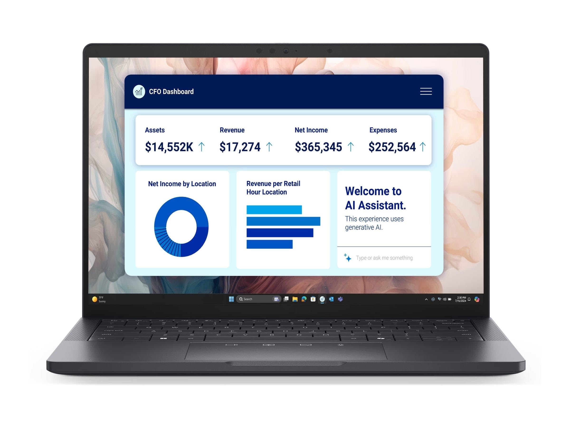Dell Pro 13 Premium PA13250 - 13.3" | Intel Core Ultra 5 236V | 16GB | 512GB | vPro Enterprise Bærbar Sort 71CMJ