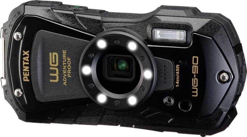 Ricoh Pentax WG-90 - Black Kamera Sort 02135
